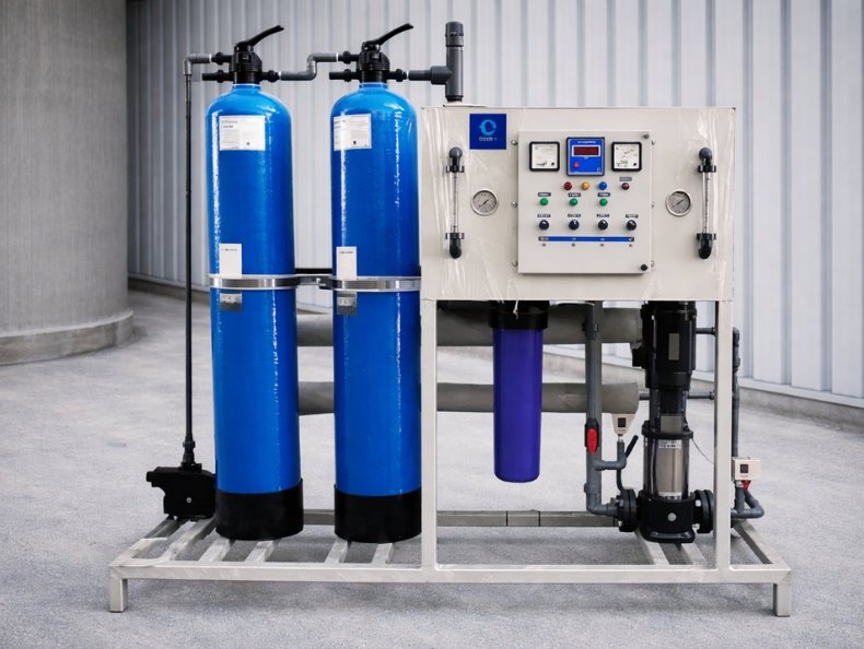 500 LPH PLANT RO + UV