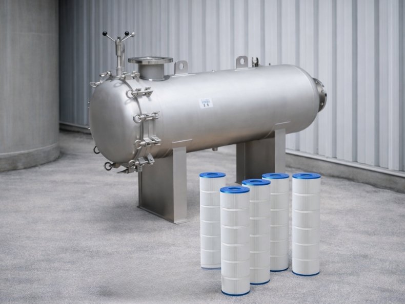 Horizontal Cartridge Filter Housing