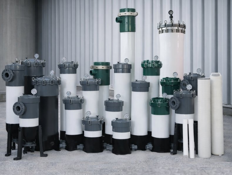 PP Cartridge Filter Housing