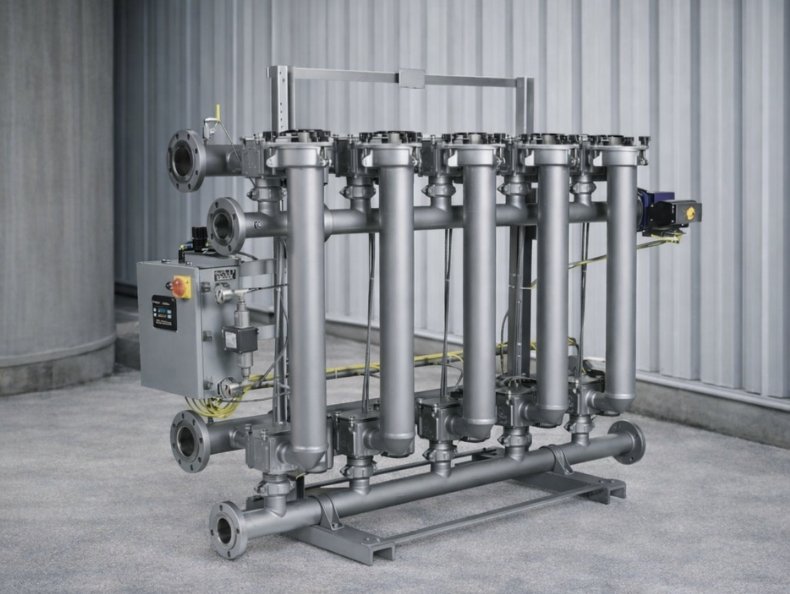 Tubular Backwashing Filter System